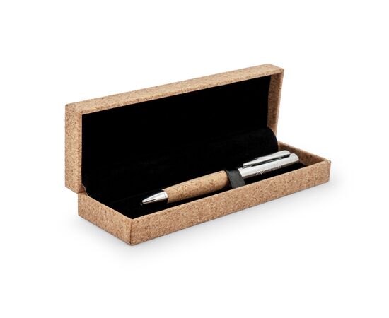 Metal pen Cork in case Nature -  LT82142-N0094