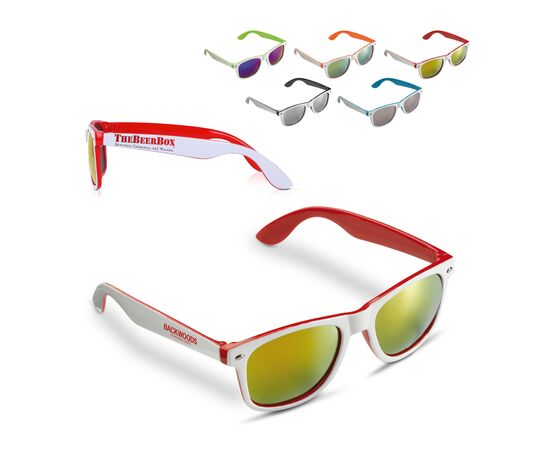 Sunglasses Jeffrey 2-tone UV400 White, Blue -  LT86712-N0111