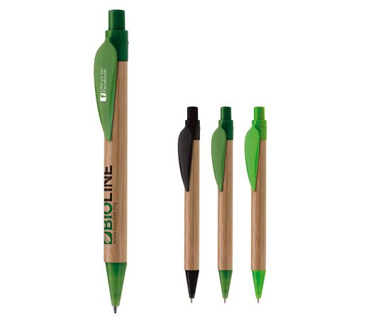 Kugelschreiber Eco Leaf Hellgrün -  LT87518-N0032