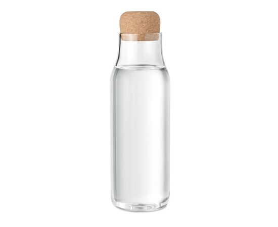 Bouteille verre couvercle liège Transparent -  MO6299-22