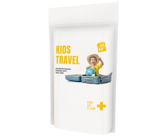 MyKit Kids Travel Set with paper pouch White - MyKit 1Z261701