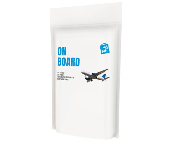 MyKit Avion en pochette papier en pochette papier Blanc - MyKit 1Z261901
