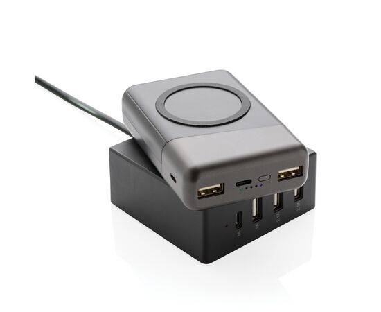 Ultimate 10.000 mAh Wireless Charging Powerbank Black, Grey - XD Collection P322.161