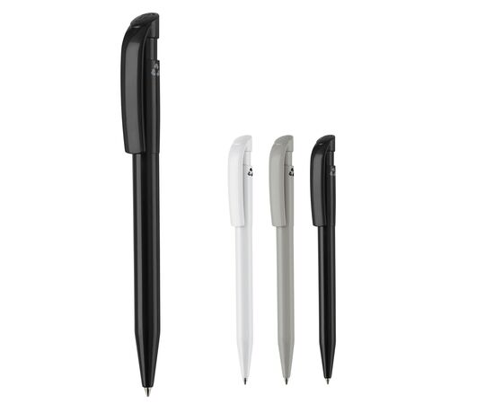 Stylo bille S45 recyclé opaque Blanc - Stilolinea LT87551-N0001