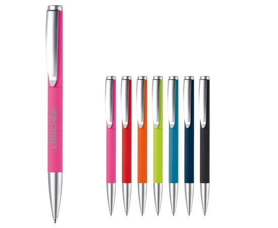 Ball pen Modena soft touch Black -  LT87762-N0002