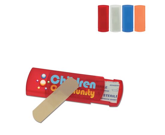 Pleisterdoosje 5 stuks Ecru, Oranje -  LT90397-N5426