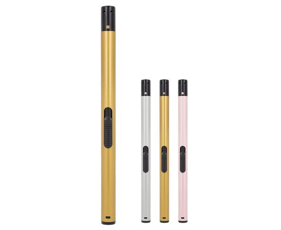 Metallic look aansteker Goud -  LT90706-N0006