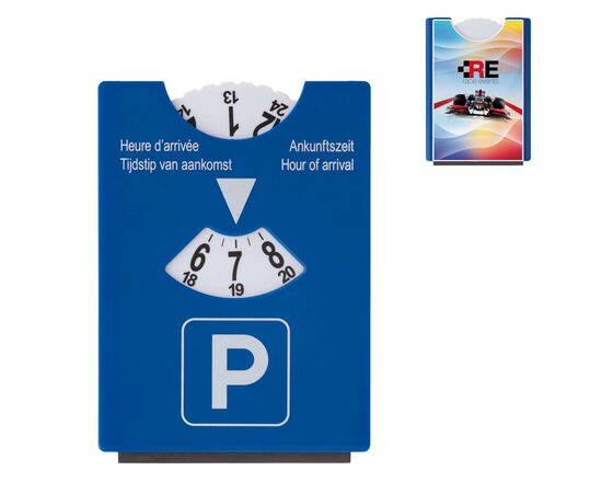Parkeerschijf 2-in-1 Europa Blauw -  LT90721-N0011