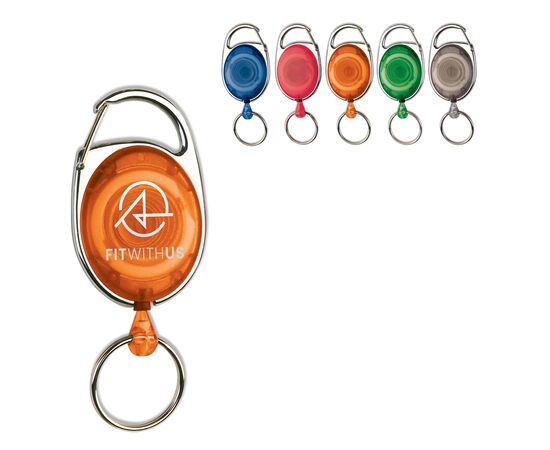 Porte-badge Ecru, Rouge - empty LT90768-N5421