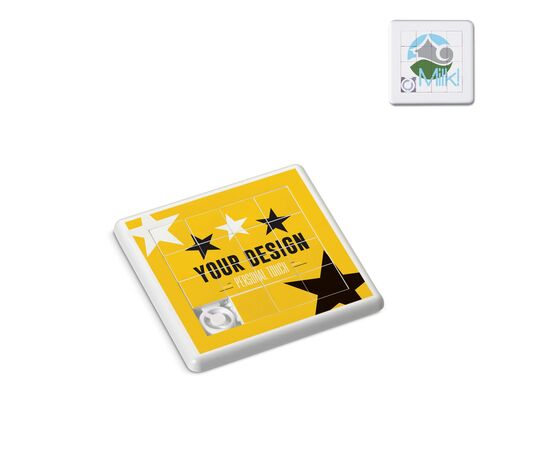 Schiebepuzzel Weiß -  LT90772-N0001