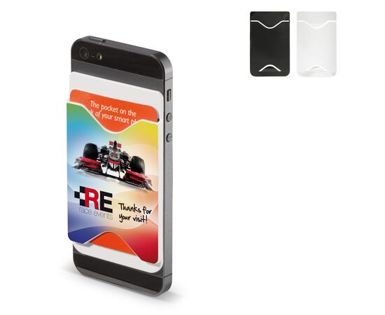 Kaarthouder smartphone Zwart -  LT90948-N0002