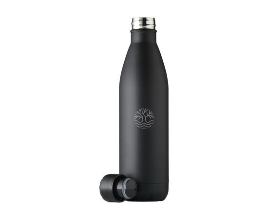 Topflask RCS Recycled Steel 750 ml Trinkflasche Schwarz -  119698