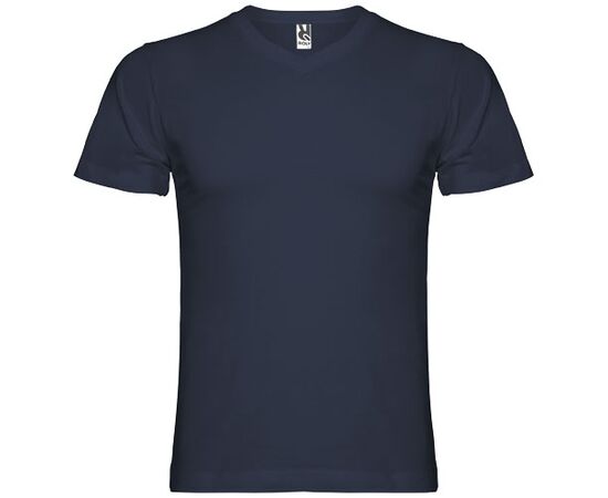 T-shirt Samoyedo à col en V et manches courtes pour homme Navy Blue - Roly R65031R4