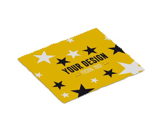 Antibakterielles Smartphone Reinigungstuch 150x180mm Weiß, Transparent - empty LT91056-N0995