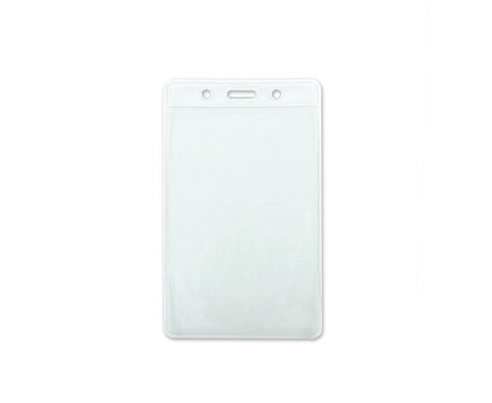 Badge holder vertical, 75x125mm Transparent -  LT91087-N0004