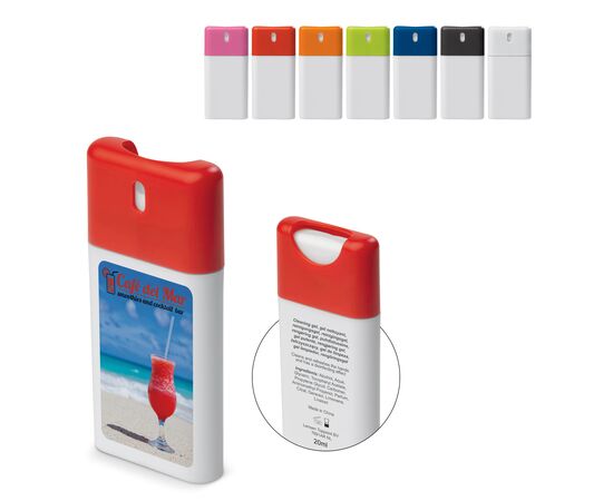 Reinigungsspray für die Hände 20ml Weiss, Schwarz -  LT91209-N0102