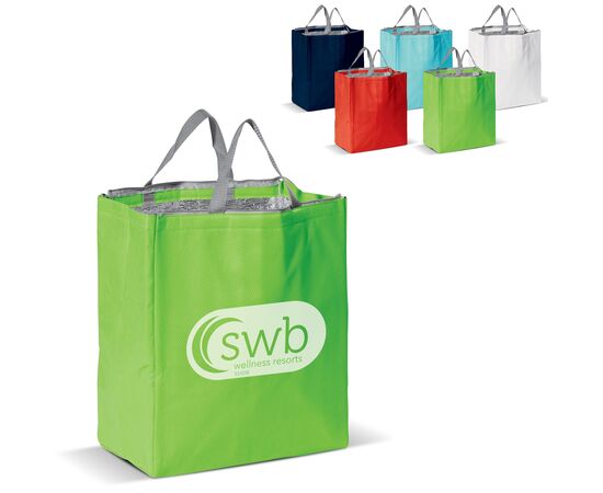 Große Kühltasche aus Non Woven Dunkelblau -  LT91408-N0010