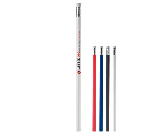 Bleistift mit Radiergummi Schwarz -  LT91585-N0002