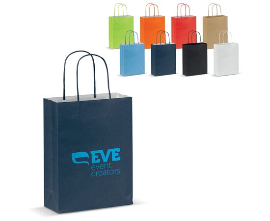 Kraft bag small 120g/m² Black -  LT91716-N0002