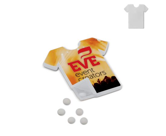 Pfefferminzspender T-Shirt Weiß -  LT91726-N0001