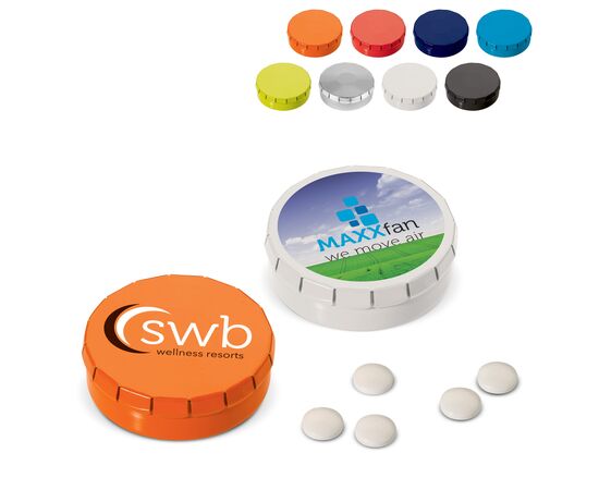 Boite de bonbons métal Blanc -  LT91794-N0001