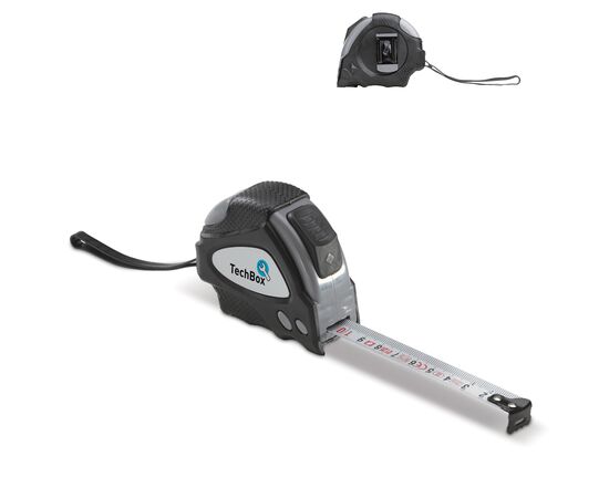 Assist Rolmaat 3 meter Grijs, Zwart -  LT91817-N6102