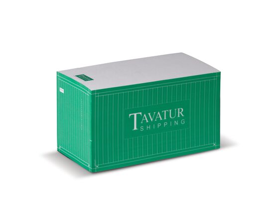 Cube papier forme conteneur 15x8x8.5cm Blanc - empty LT91855-N0001