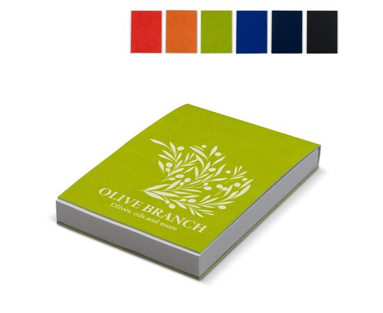 Noteblock recycled paper 150 sheets Red -  LT92525-N0021
