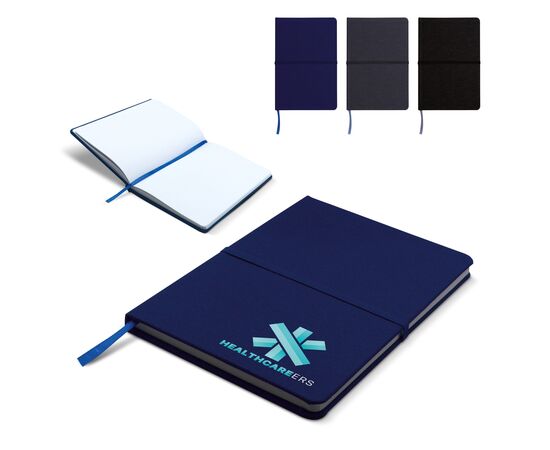 Bullet Journal DIN A5 aus RPET-Material Schwarz -  LT92530-N0002