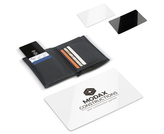 Carte Anti - RFID Noir, Blanc -  LT93204-N0201