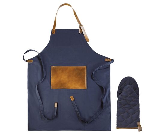 Tablier pour barbecue Bleu foncé -  LT94515-N0010