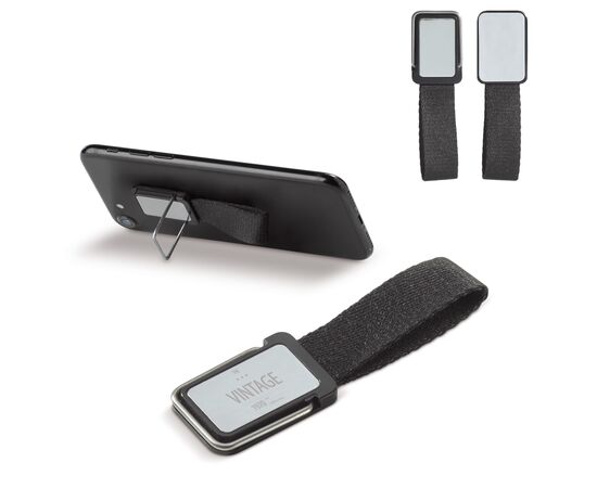 Telefoonstandaard 3-in-1 Zwart, Zilver -  LT95035-N0205