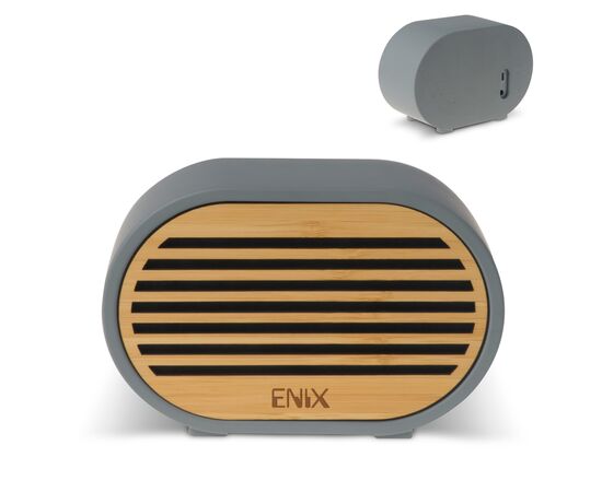 Speaker and wireless charger limestone 5W Grijs -  LT95047-N0061