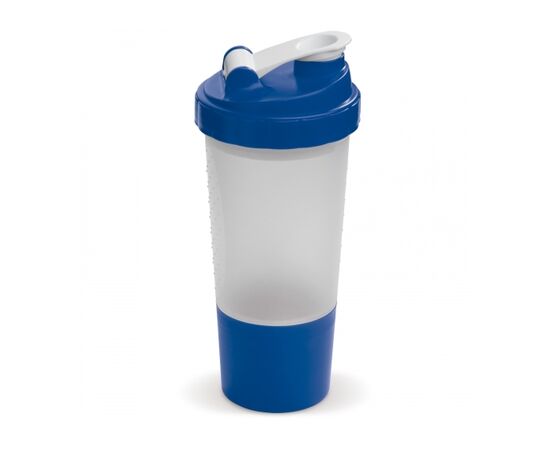 Shaker Compartiment 500ml Bleu transparent -  LT98757-N0411