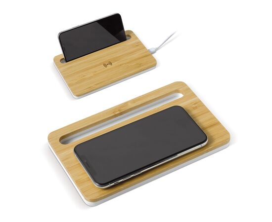 Draadloos oplaadstation bamboe 5W Hout - empty LT95095-N0093