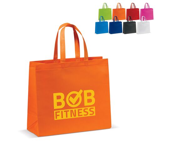 Laminierte Non Woven Tasche 105g/m² Schwarz -  LT95111-N0002