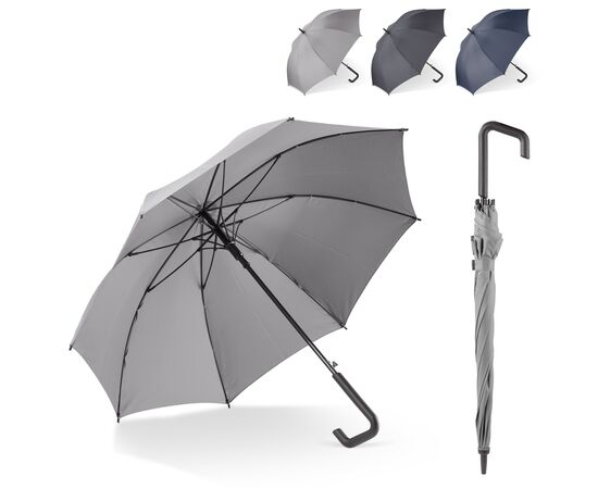 Deluxe stick umbrella 23” auto open Black -  LT97106-N0002