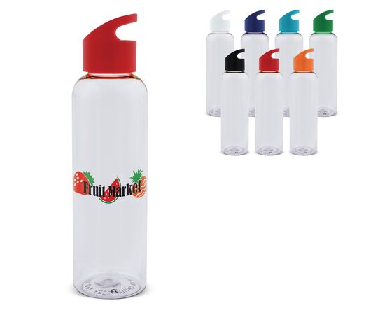 Bouteille Loop transparent R-PET 600ml Translucide, Blanc -  LT98744-N0401
