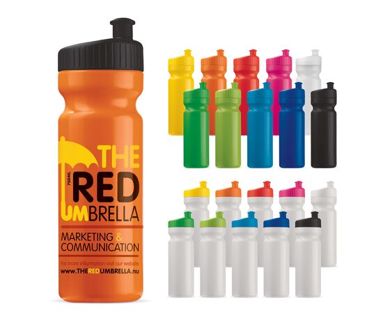 Bidon de sport Design 750ml Blanc -  LT98798-N0001