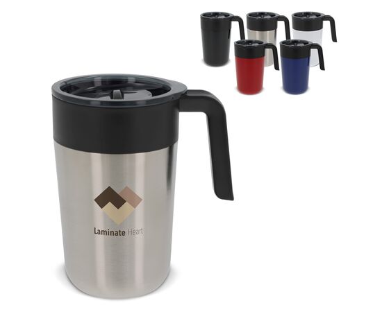 Doppelwandiger Kaffeebecher 400ml Weiß -  LT98834-N0001