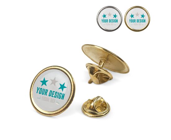 Pins rond Ø20mm Argent mat -  LT99735-N0091