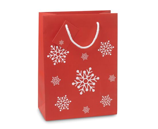 Papieren geschenktas (M) Rood -  CX1414-05