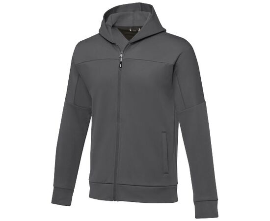 Veste Nubia performance entièrement zippée en tricot pour homme Gris storm - Elevate Life 39470823