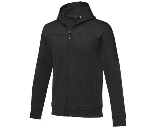 Nubia men's performance full zip knit jacket Black - Elevate Life 39470902