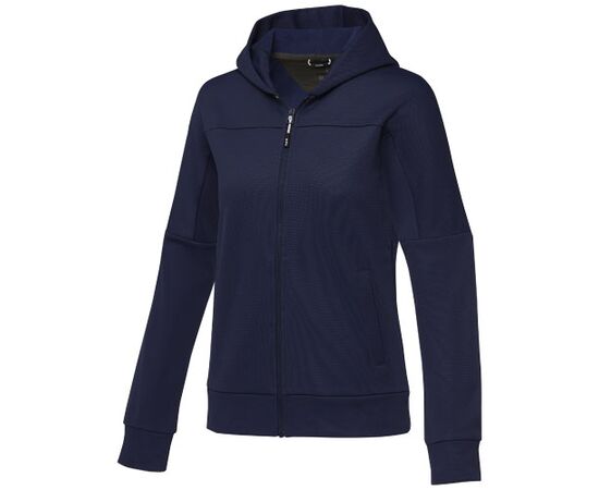 Nubia women's performance full zip knit jacket Navy - Elevate Life 39471551