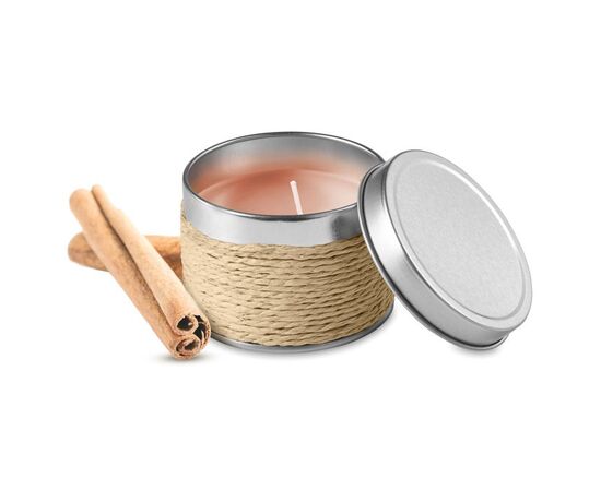 Geurkaars in blikje Beige -  IT2873-13