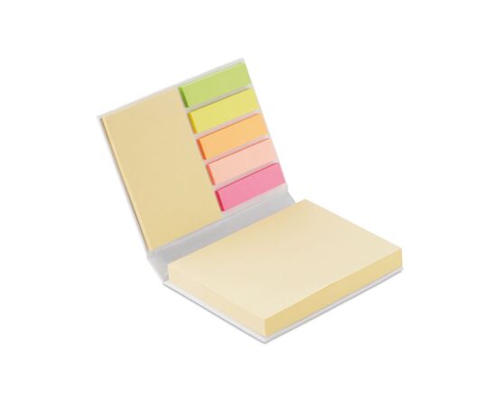 Set memoblokjes Wit -  IT3233-06