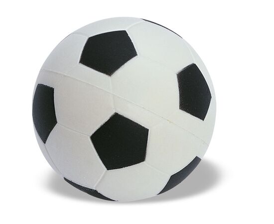 Anti-stress football Wit, Zwart -  KC2718-33