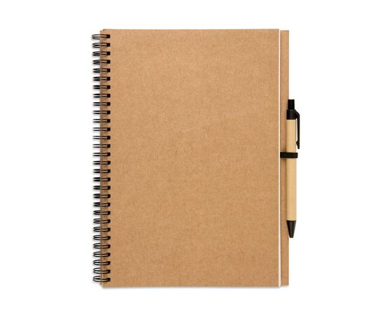 Recyceltes Notizbuch 100 Seiten Beige -  KC7013-13