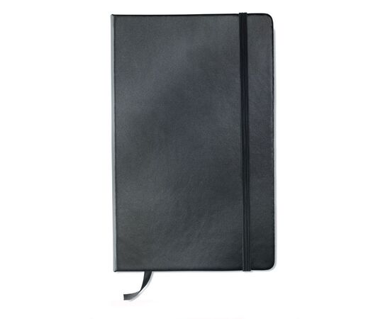 DIN A5 Notizbuch, liniert      MO1804- Schwarz -  MO1804-03